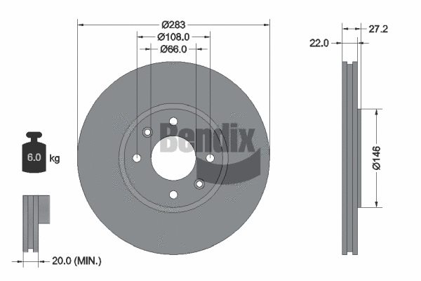 Brake Disc (BDS1430)