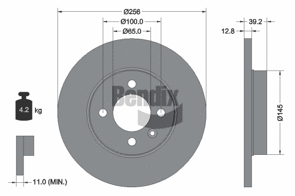 Brake Disc (BDS1659)