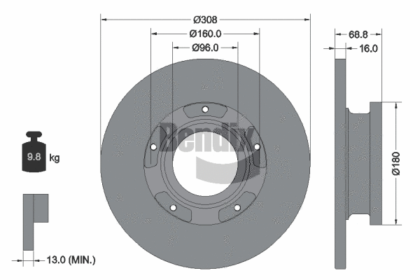 Brake Disc (BDS1500)