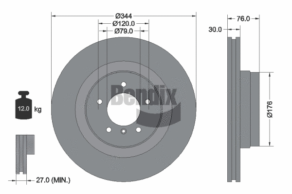 Brake Disc (BDS2063)