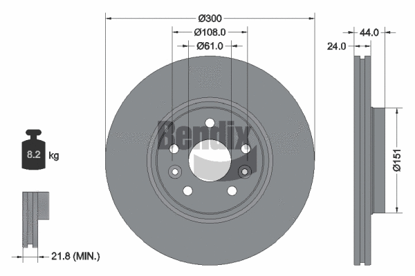 Brake Disc (BDS2039)
