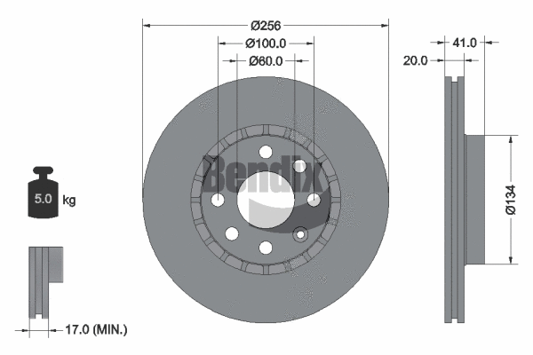 Brake Disc (BDS1957)