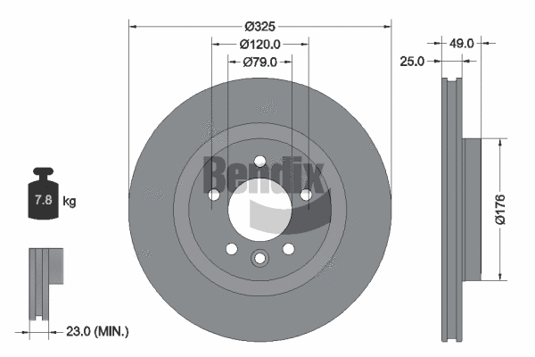 Brake Disc (BDS1602)