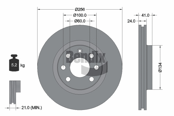 Brake Disc (BDS1425)