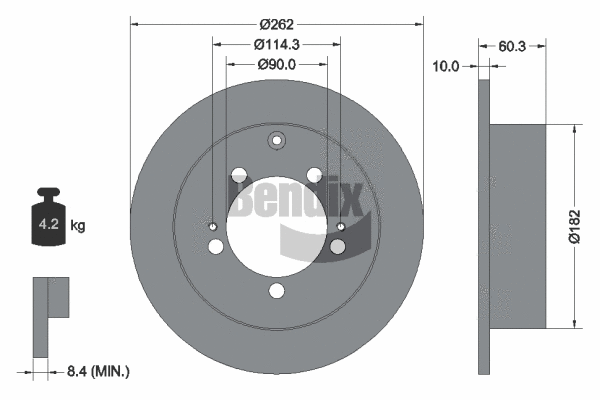 Brake Disc (BDS1766)