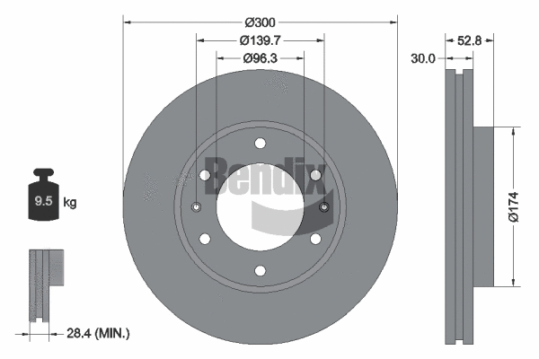 Brake Disc (BDS1676)