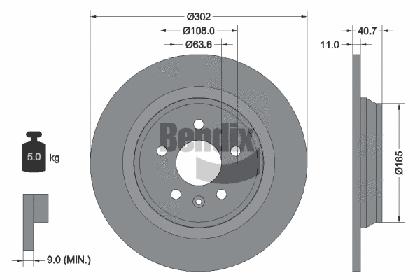 Brake Disc (BDS1222)