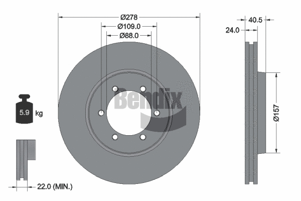 Brake Disc (BDS2105)
