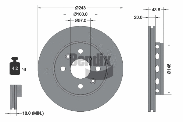 Brake Disc (BDS2149)