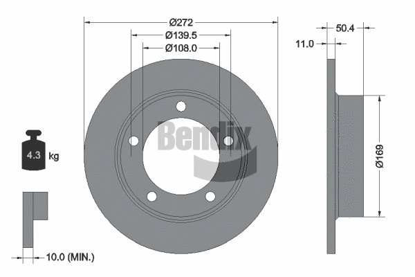 Brake Disc (BDS1974)