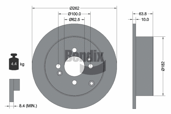 Brake Disc (BDS1296)