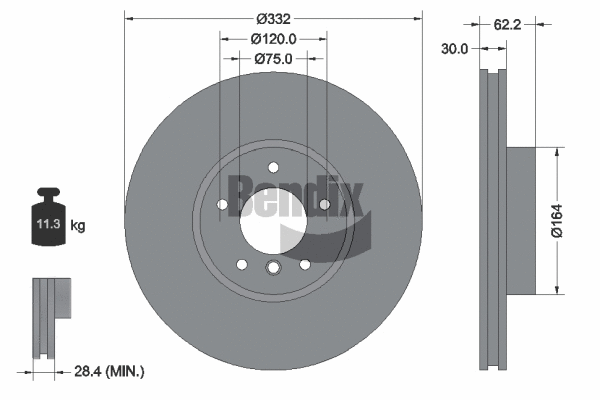 Brake Disc (BDS1320HC)