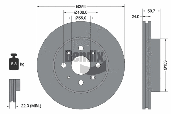 Brake Disc (BDS2112)