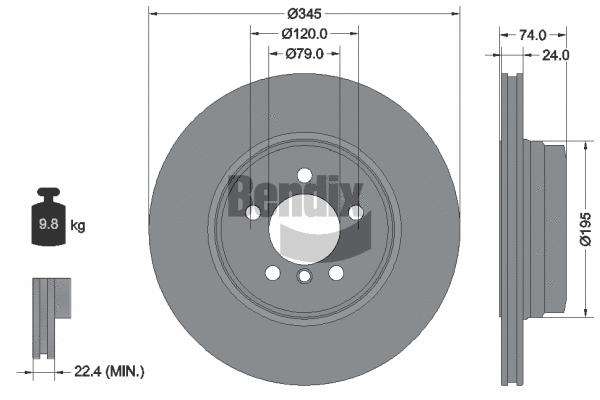 Brake Disc (BDS2106HC)