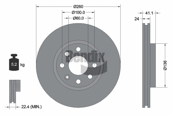 Brake Disc (BDS1113)