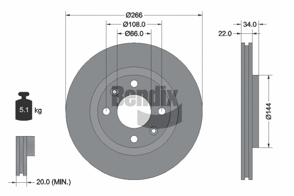 Brake Disc (BDS1000)
