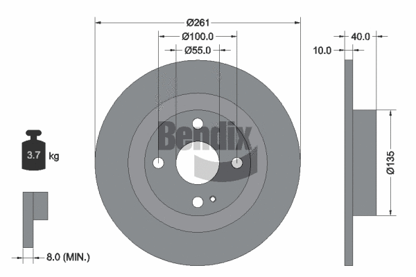 Brake Disc (BDS2095)
