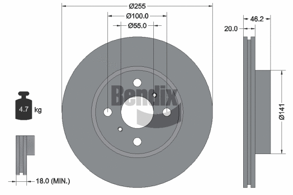 Brake Disc (BDS2004)