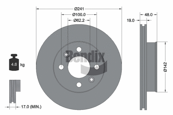 Brake Disc (BDS1470)