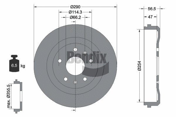 Brake Drum (BDM1083)