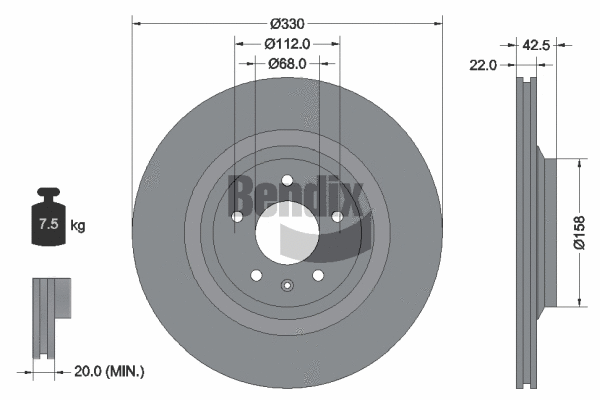 Brake Disc (BDS2042)
