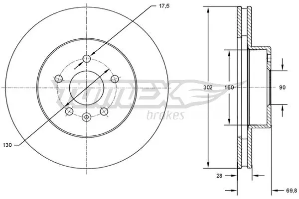 Brake Disc (TX 72-46)