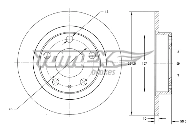 Brake Disc (TX 71-58)