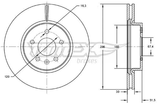 Brake Disc (TX 72-88)