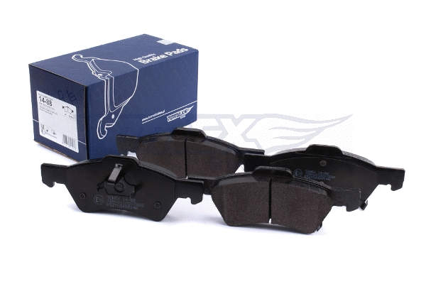 Brake Pad Set, disc brake (TX 14-88)