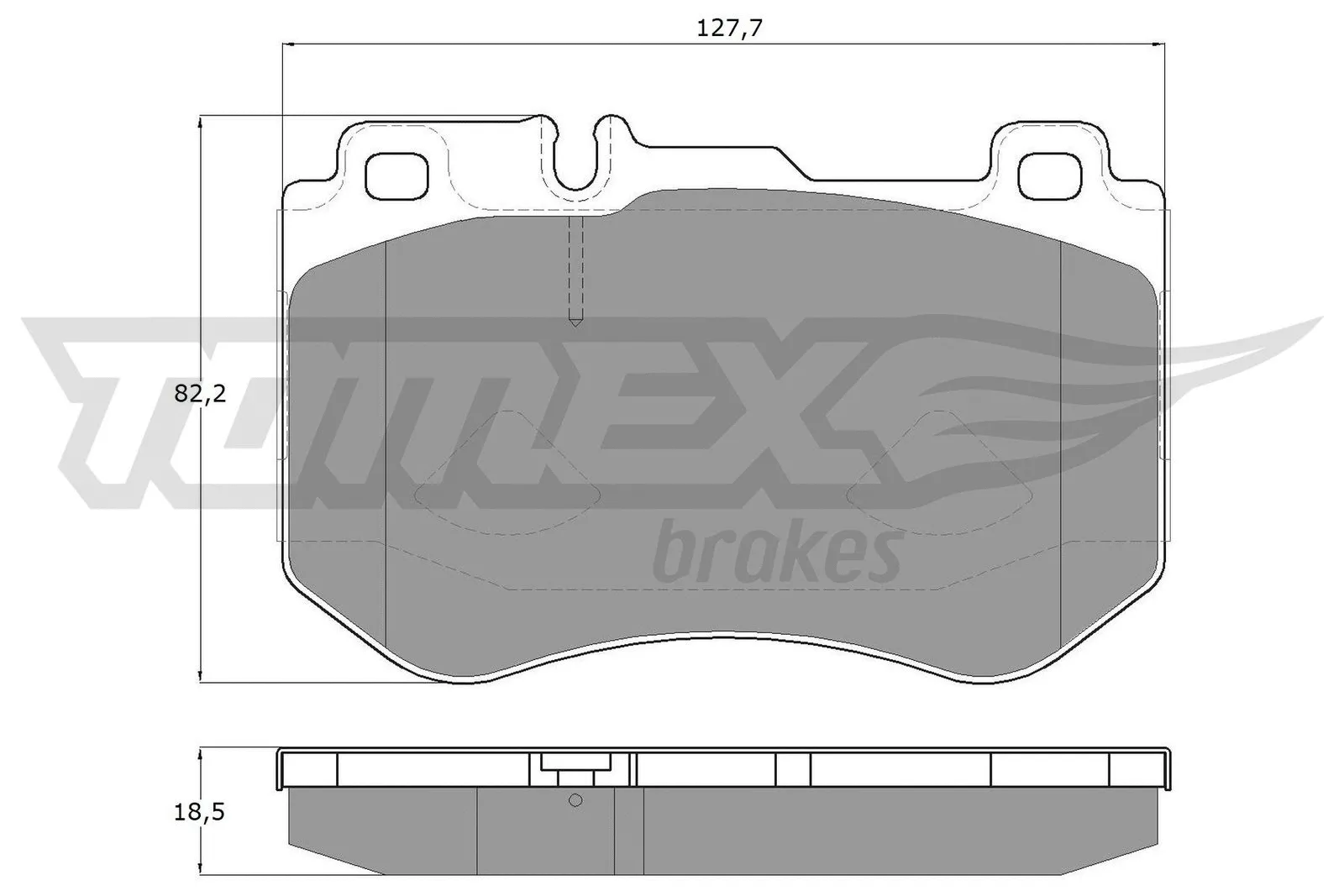 Brake Pad Set, disc brake (TX 18-51)