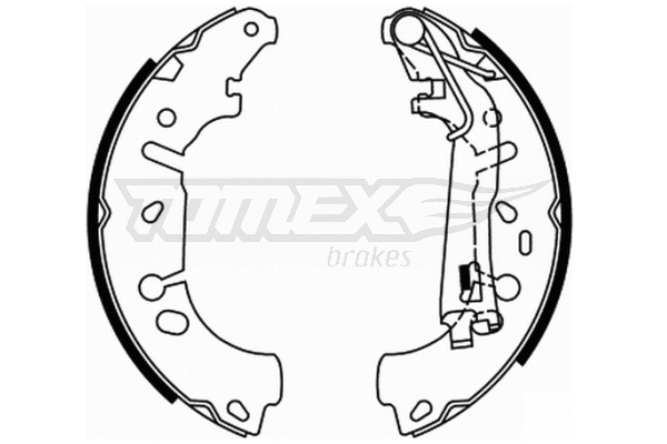 Brake Shoe Set (TX 21-85)