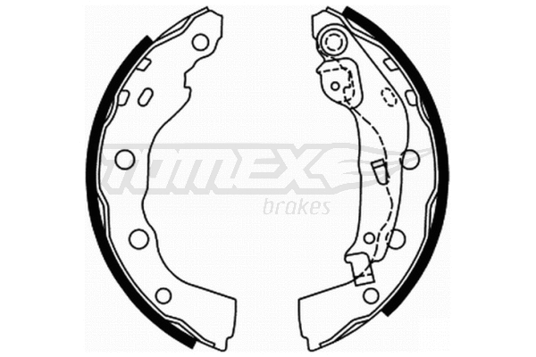 Brake Shoe Set (TX 22-00)
