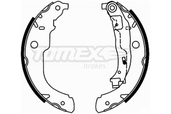 Brake Shoe Set (TX 21-96)