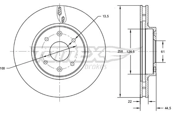 Brake Disc (TX 72-60)