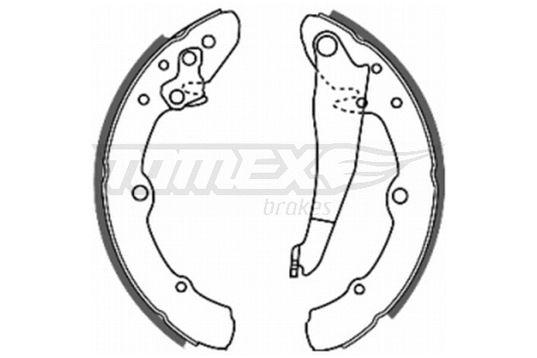 Brake Shoe Set (TX 20-25)