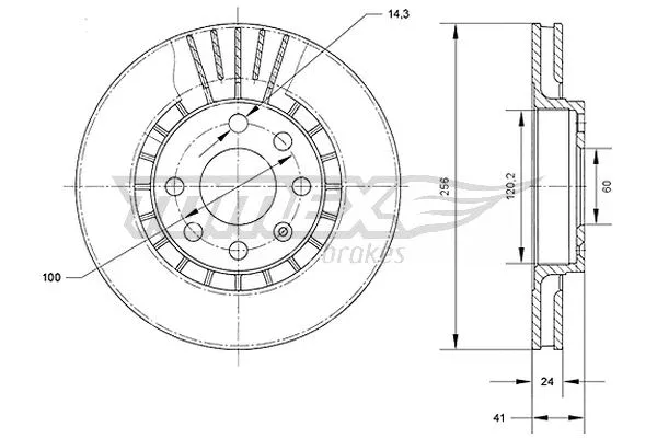 Brake Disc (TX 70-15)
