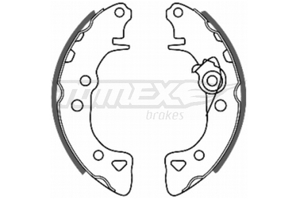 Brake Shoe Set (TX 20-55)