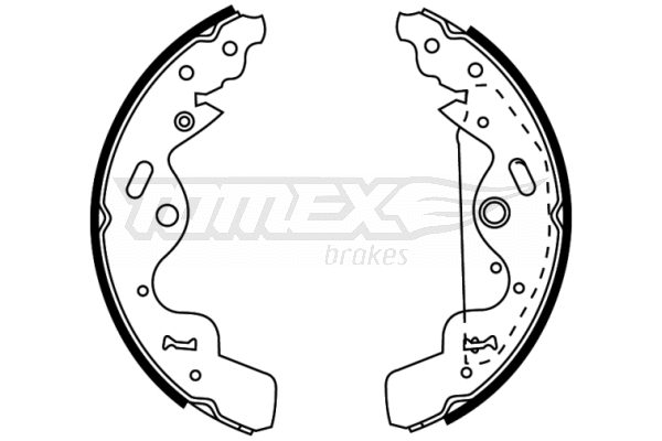 Brake Shoe Set (TX 22-75)