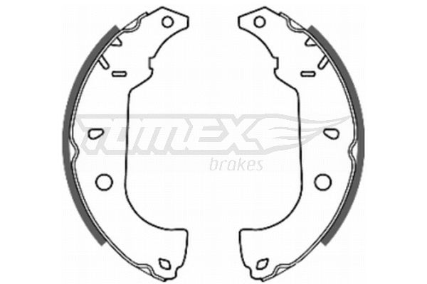 Brake Shoe Set (TX 20-26)