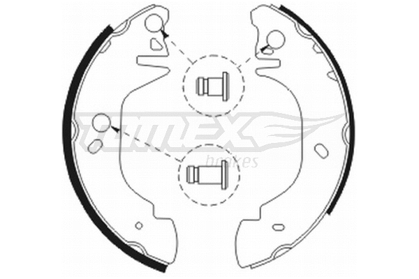 Brake Shoe Set (TX 20-81)