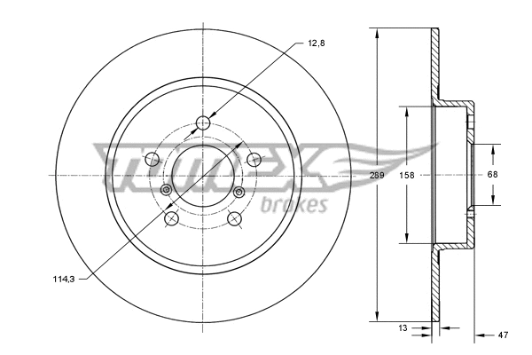 Brake Disc (TX 73-54)