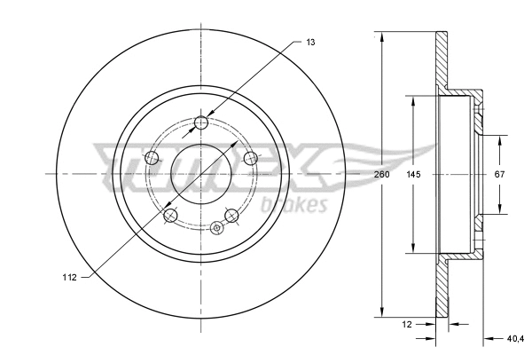 Brake Disc (TX 74-06)