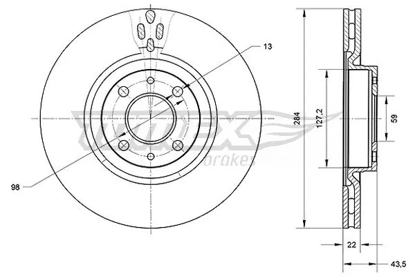Brake Disc (TX 70-83)