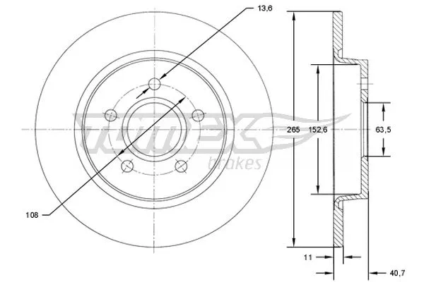 Brake Disc (TX 71-94)