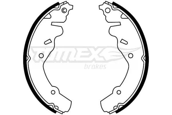Brake Shoe Set (TX 22-42)