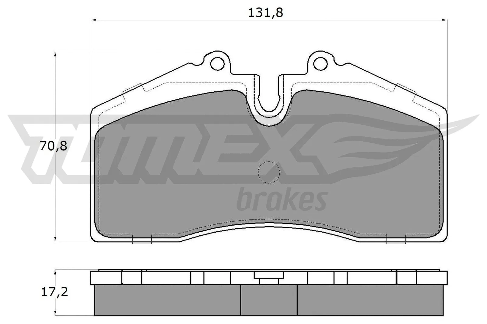 Brake Pad Set, disc brake (TX 18-01)