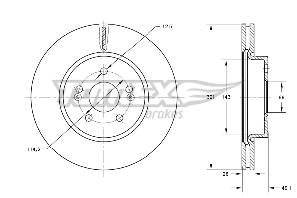 Brake Disc (TX 73-32)