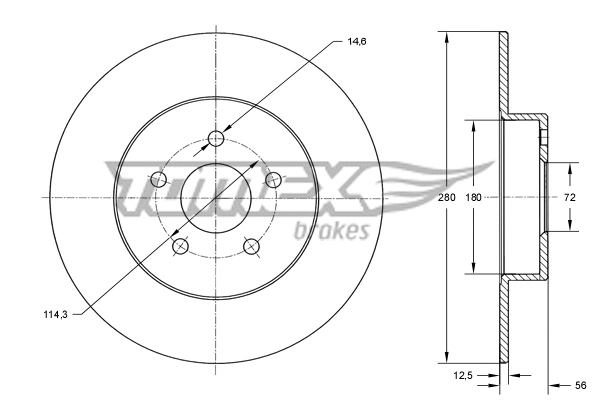 Brake Disc (TX 71-46)