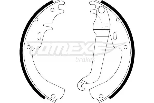 Brake Shoe Set (TX 21-11)
