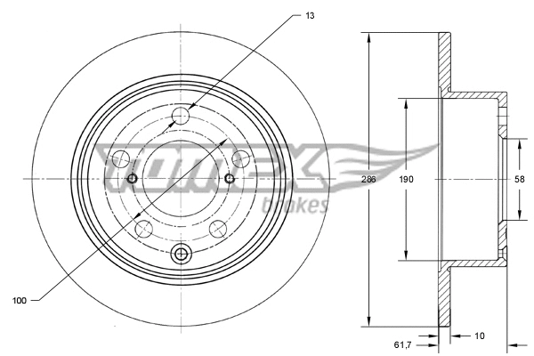 Brake Disc (TX 74-15)